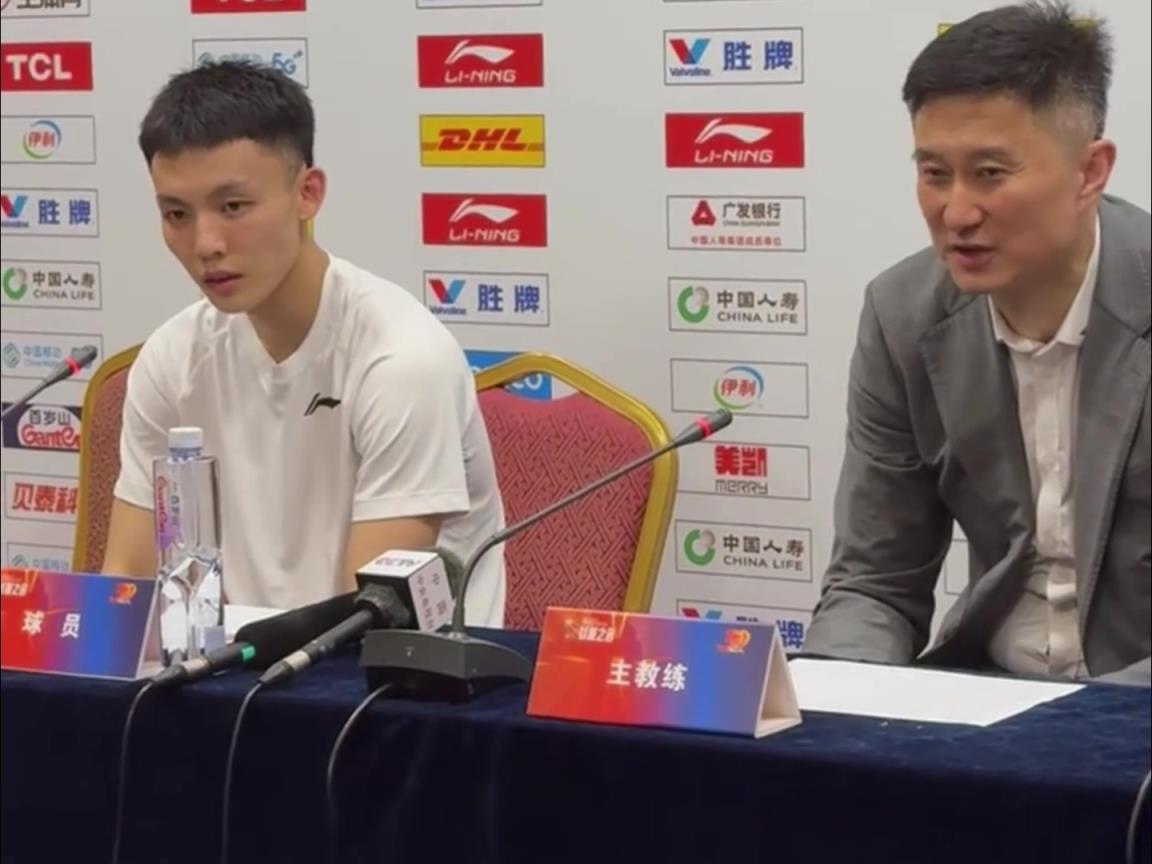 這是能說的嗎徐杰：杜指導賽前說了，這場球就是打架和摔跤！